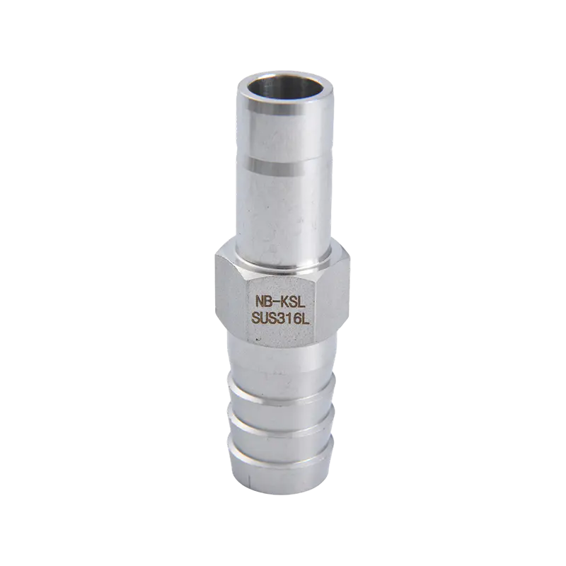 Konektor pagoda pipa lurus baja tahan karat 316L