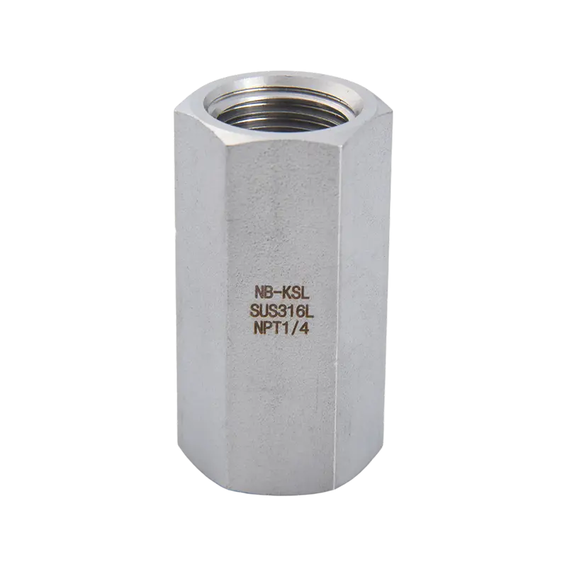 Fitting tabung stainless steel dengan diameter berbeda